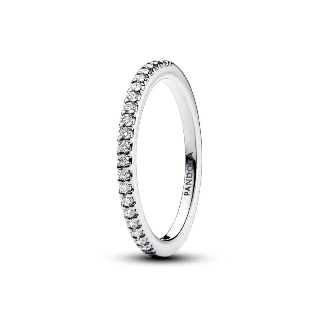 Pandora Timeless Sparkling Band Ring, Silver, 192999C01