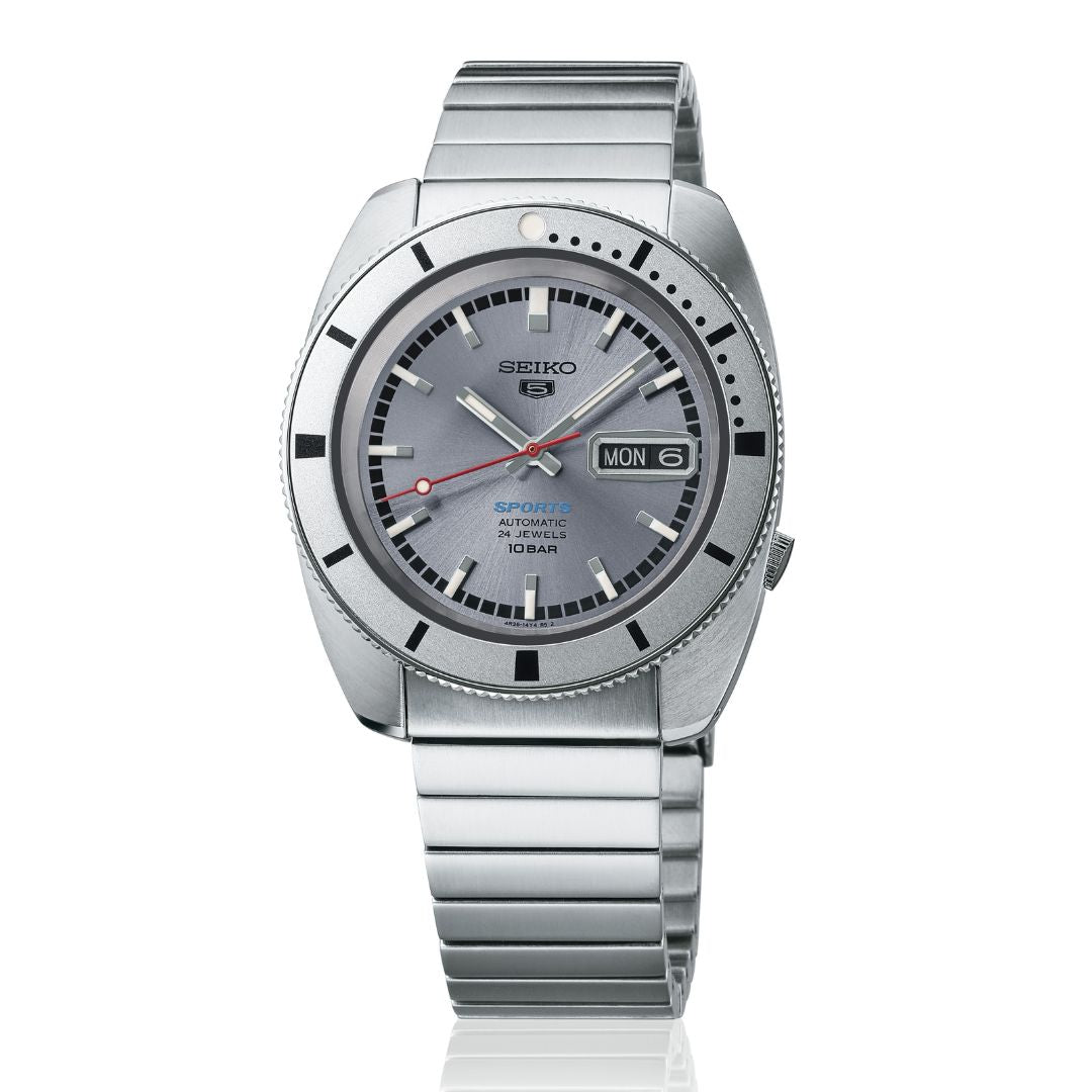 Seiko 5 Sports Heritage Design Re-creation Limited Edition SRPL03K1 rannekello