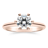 Silván Solitaire timanttisormus 1,02ct, 14K rosekultaa, Silván vihkisormukset