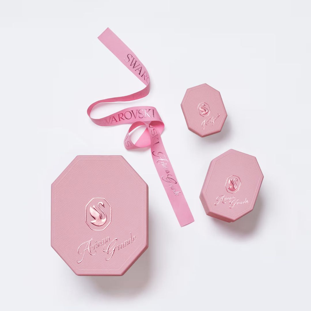 Swarovski x Ariana Grande Tennis rannekoru, vaalea metalli ja kirkkaat kristallit 572086