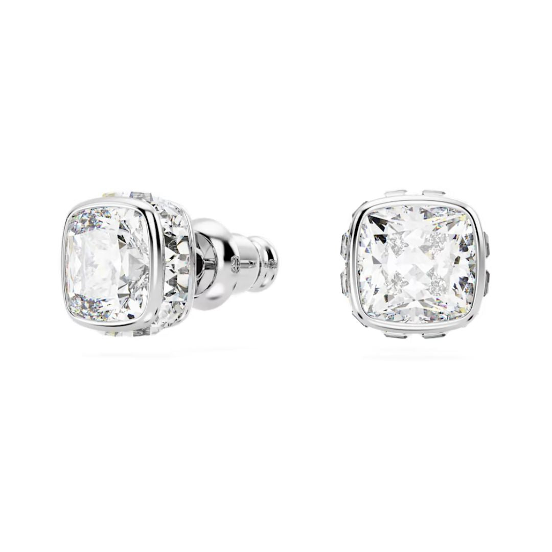 Swarovski Birthstone April korvakorut, vaalea metalli ja kirkkaat kristallit 5661957
