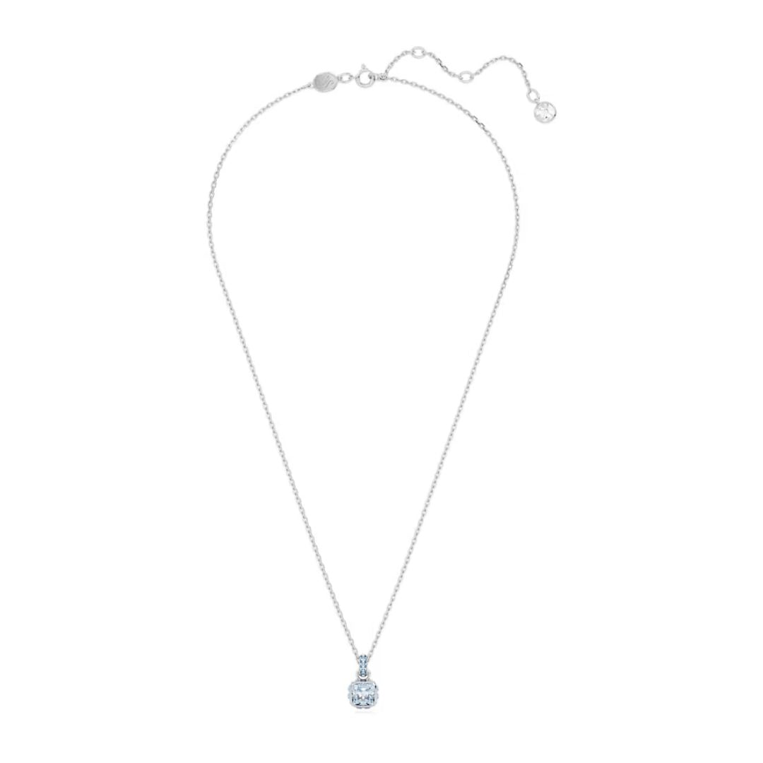 Swarovski Birthstone March riipus, vaalea metalli ja vaaleansiniset kristallit 5651794