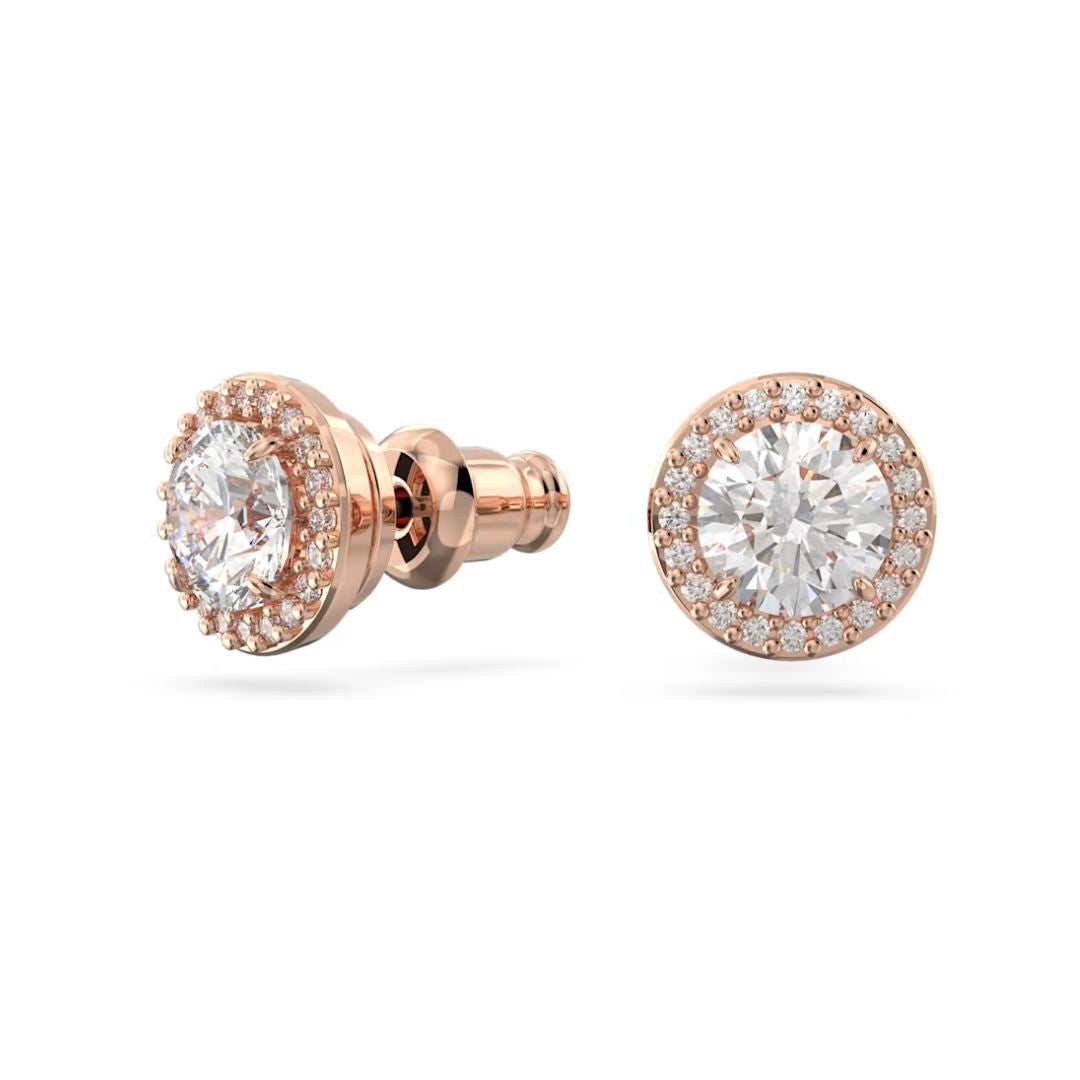 Swarovski Constella korvakorut, ruusukullanväri ja kirkkaat kristallit 5636275