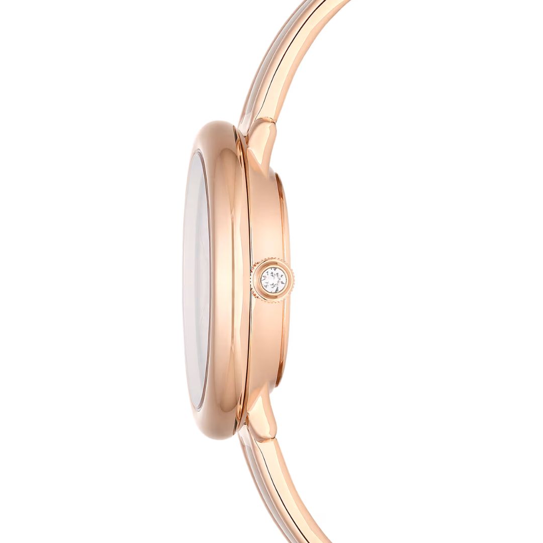Swarovski Crystalline rannekello, ruusukullanvärinen ja kirkkaat kristallit, 5709814