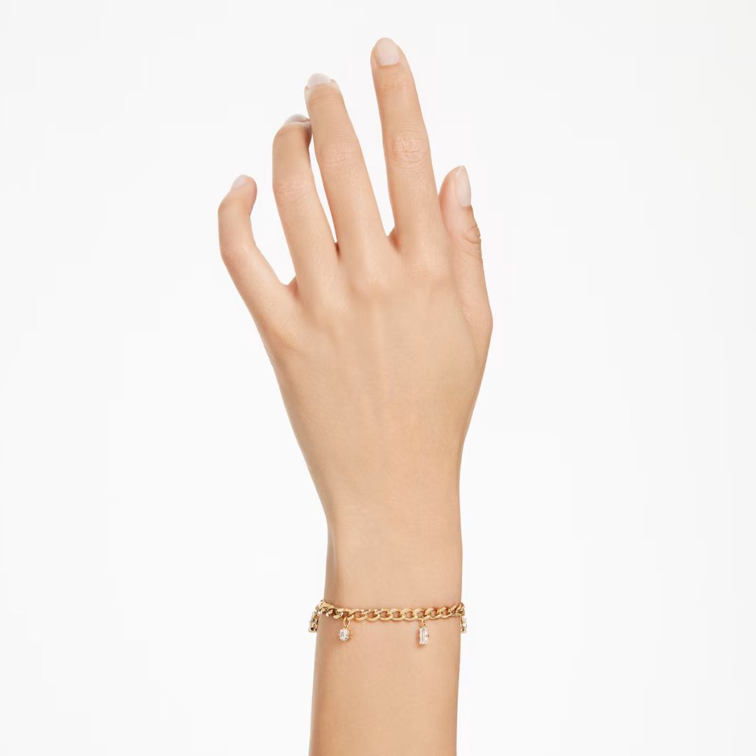 Swarovski Dextera rannekoru, keltakullanväri ja kirkkaat kristallit, 5665830