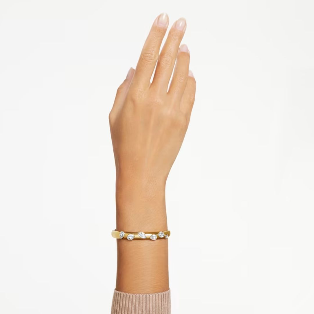 Swarovski Dextera rannerengas, keltakullanväri ja kirkkaat kristallit 5663260