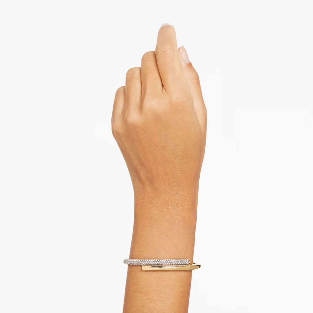 Swarovski Dextera rannerengas, keltakullanväri ja kirkkaat kristallit 5669498