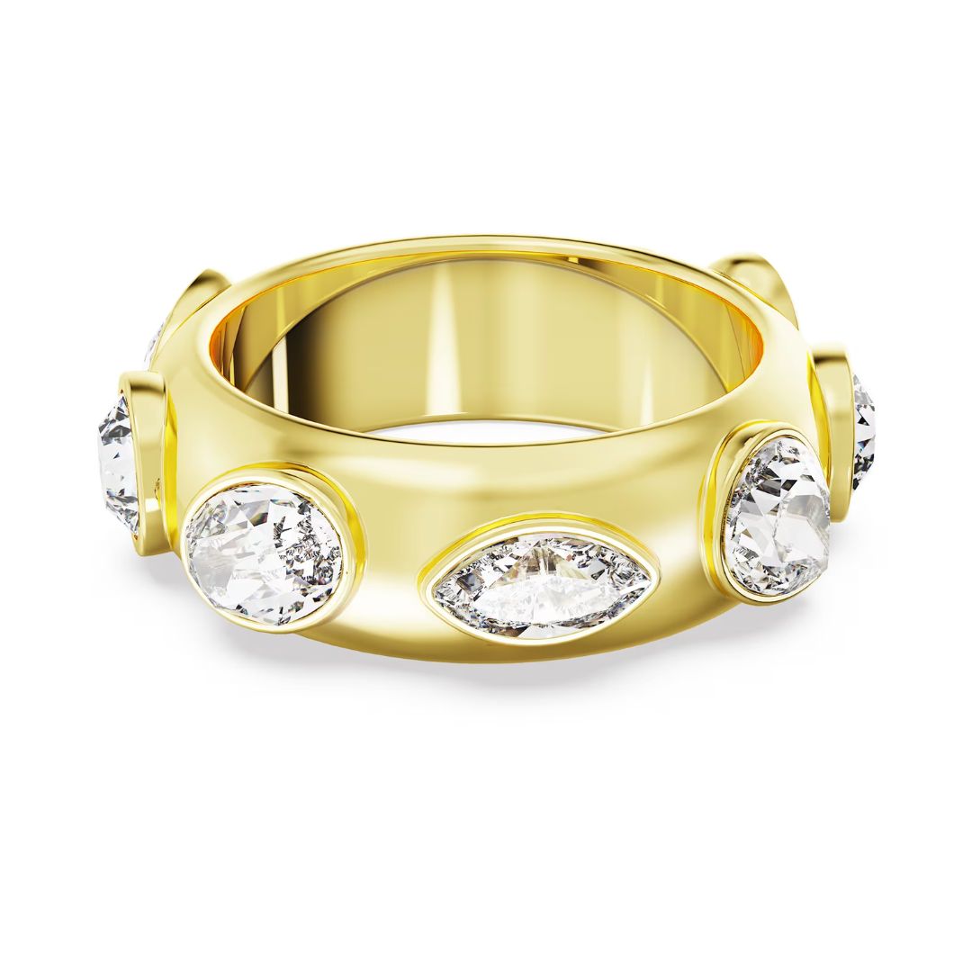 Swarovski Dextera sormus, keltakullanväri ja kirkkaat kristallit, 5665483