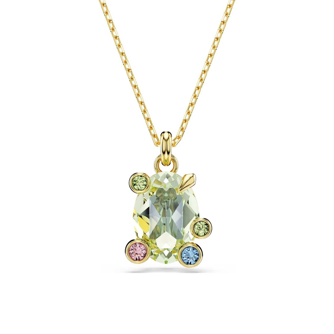 Swarovski Gema riipus, keltakullanväri ja eri väriset kristallit 5705816