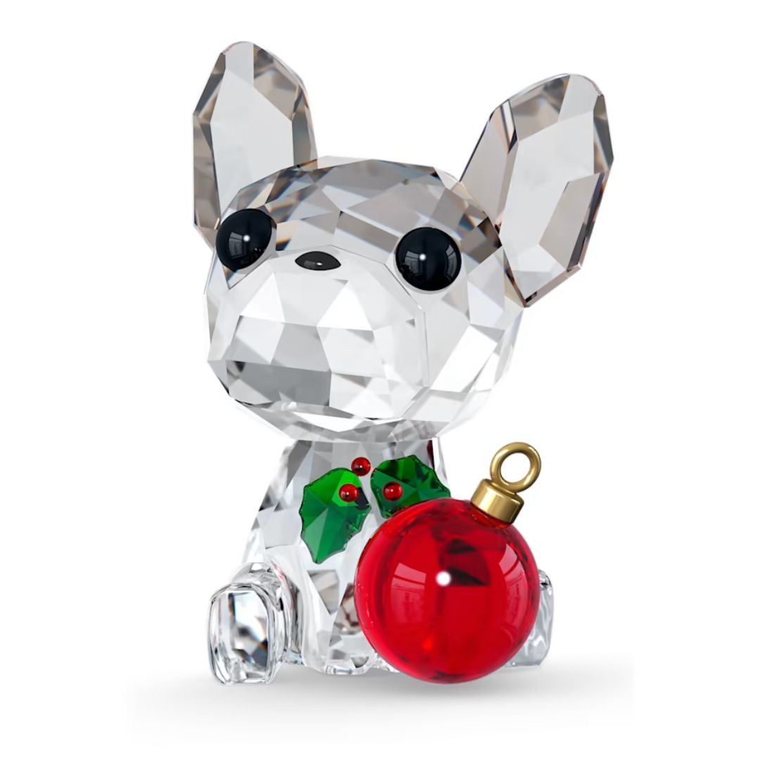 Swarovski Holiday Cheers French Bulldog kristallifiguuri 5625662