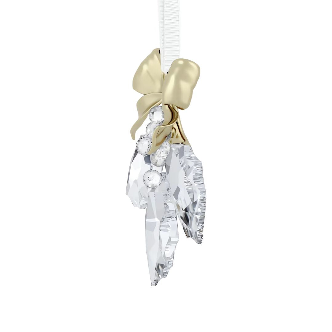 Swarovski Holiday Magic Holly Leaves Ornament, joulukoriste