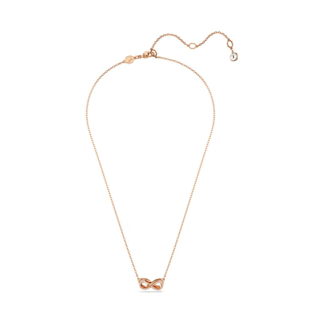 Swarovski Hyperbola Infinity riipus, ruusukullanvärinen ja kirkkaat kristallit 5684084