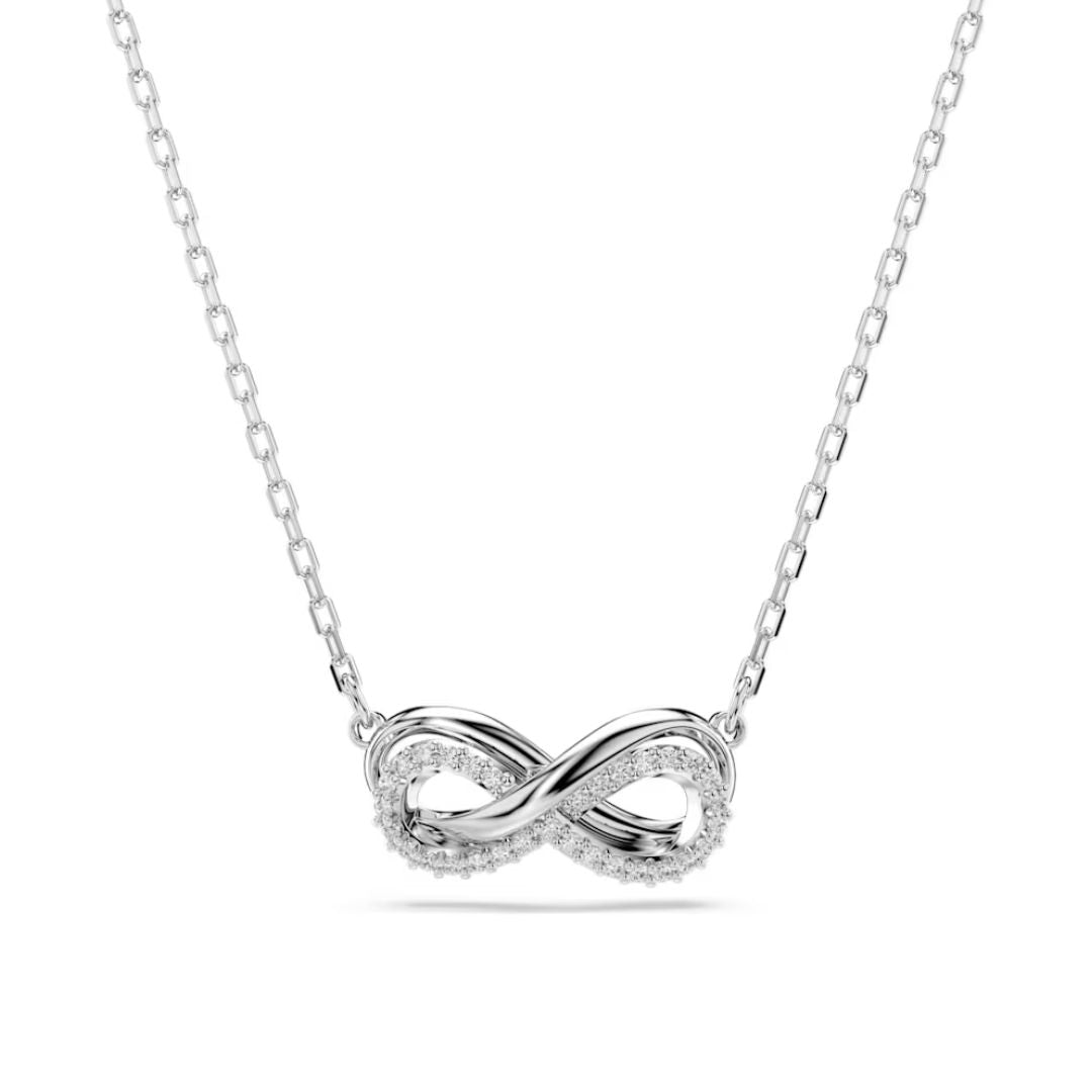 Swarovski Hyperbola kaulakoru, vaalea metalli ja kirkkaat kristallit 5687265