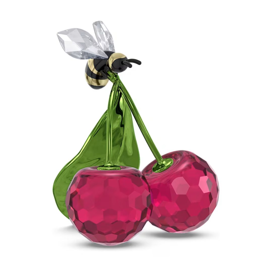 Swarovski Idyllia Bee and Cherry Crystal Figure 5667550