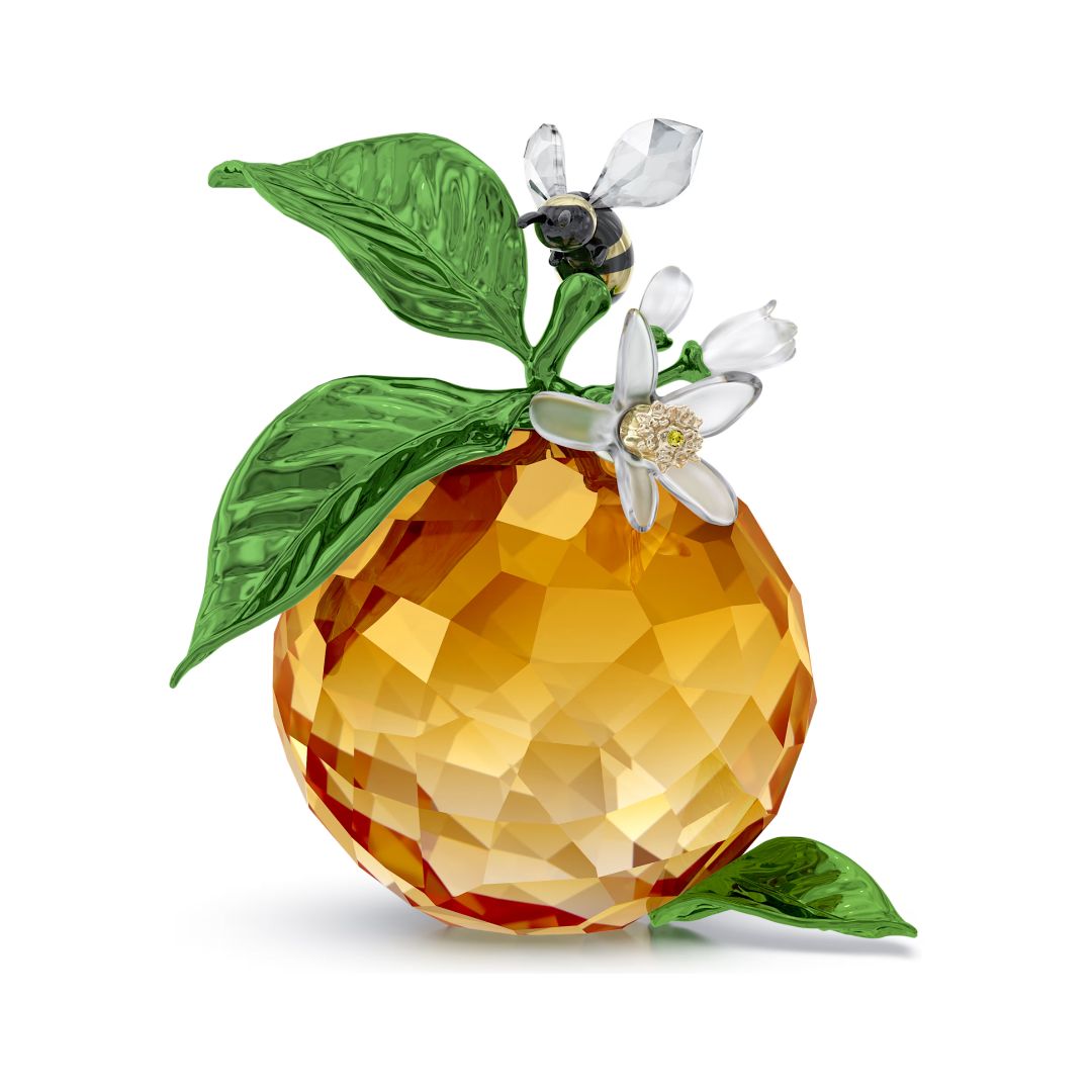 Swarovski Idyllia Clementine and Bee Crystal Ornament 5692899