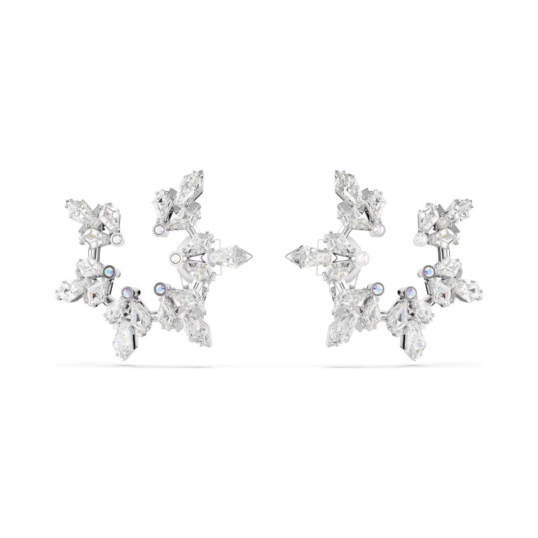 Swarovski Idyllia Clip korvakorut, vaalea metalli ja kirkkaat kristallit, 5692641