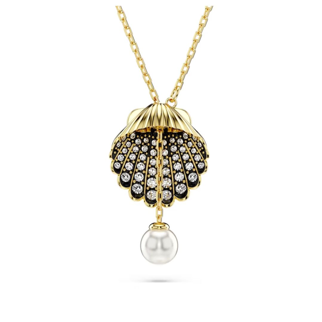 Swarovski Idyllia Y riipus, keltakullanväri ja kirkkaat kristallit, 5683968