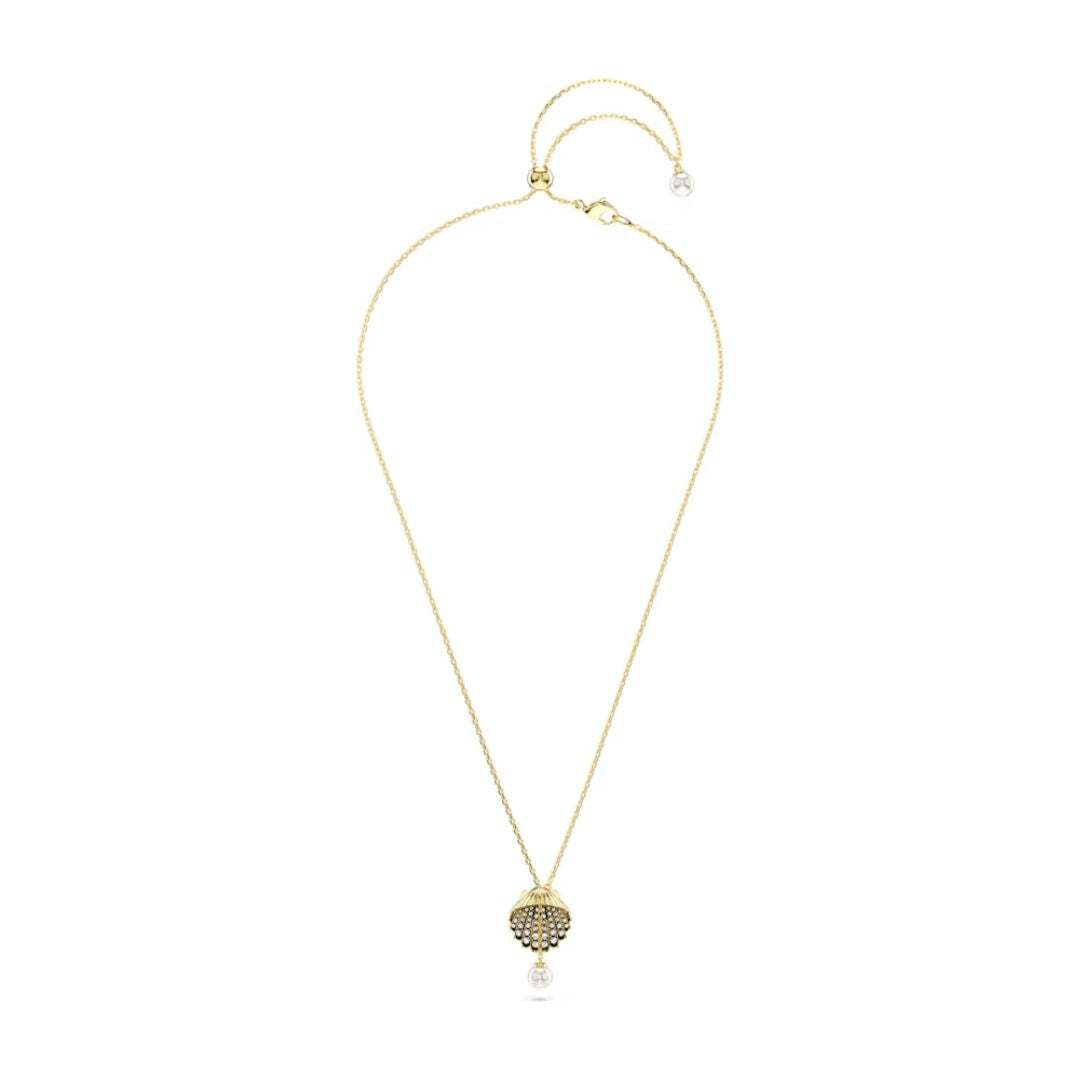 Swarovski Idyllia Y riipus, keltakullanväri ja kirkkaat kristallit, 5683968