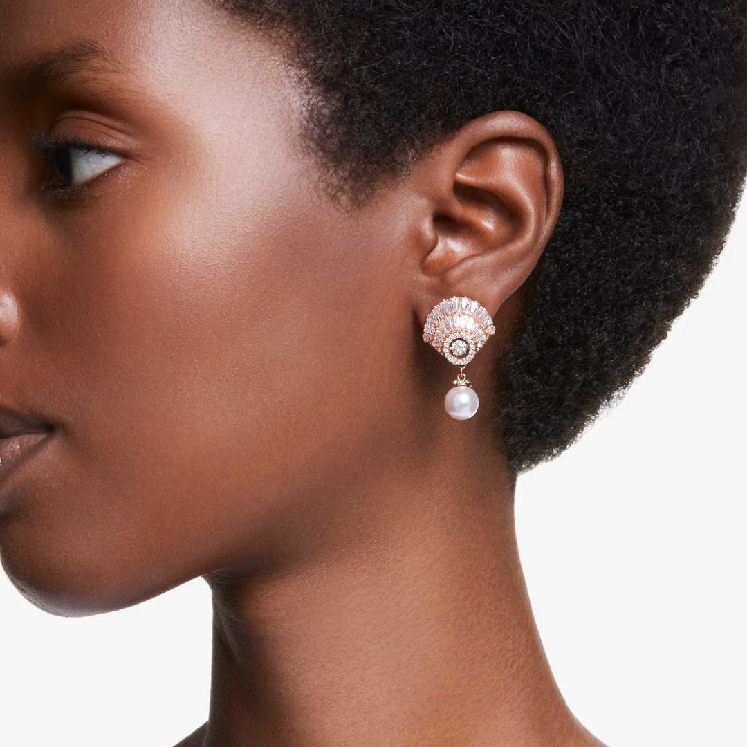 Swarovski Idyllia korvakorut, ruusukullanväri ja kirkkaat kristallit, 5689196