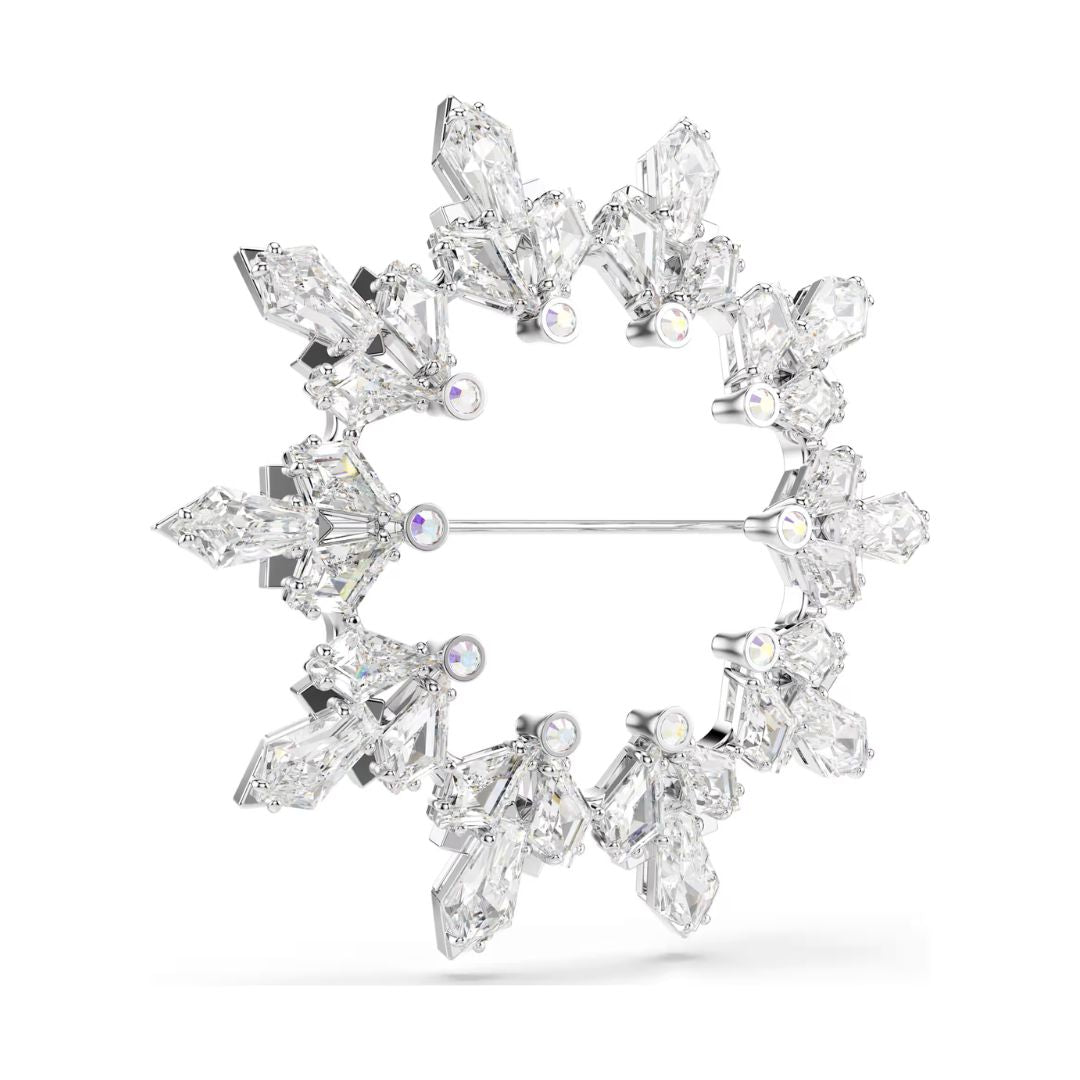 Swarovski Idyllia rintakoru, vaalea metalli ja kirkkaat kristallit 5705397