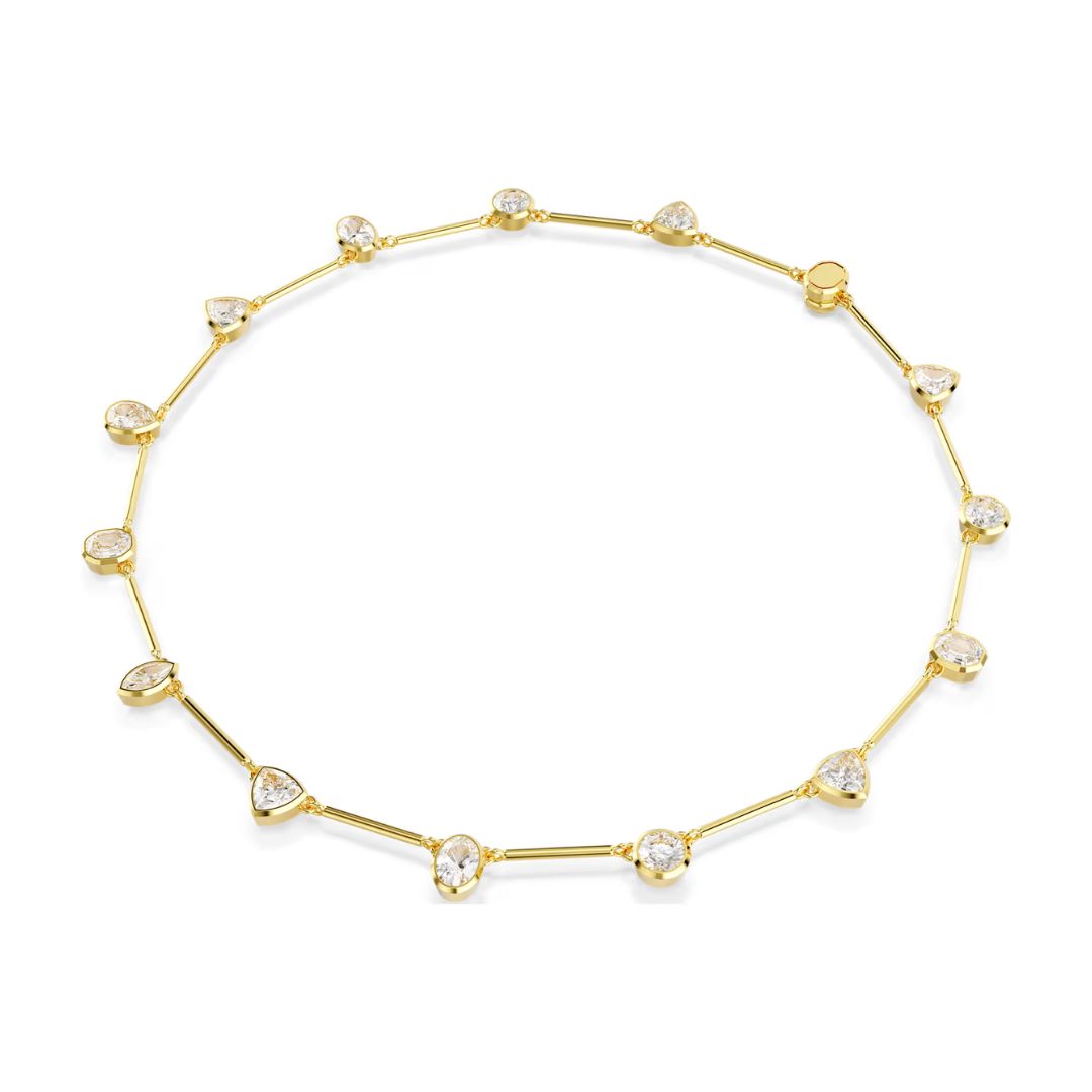 Swarovski Imber Tennis kaulakoru, keltakullanväri ja kirkkaat kristallit, 5705481