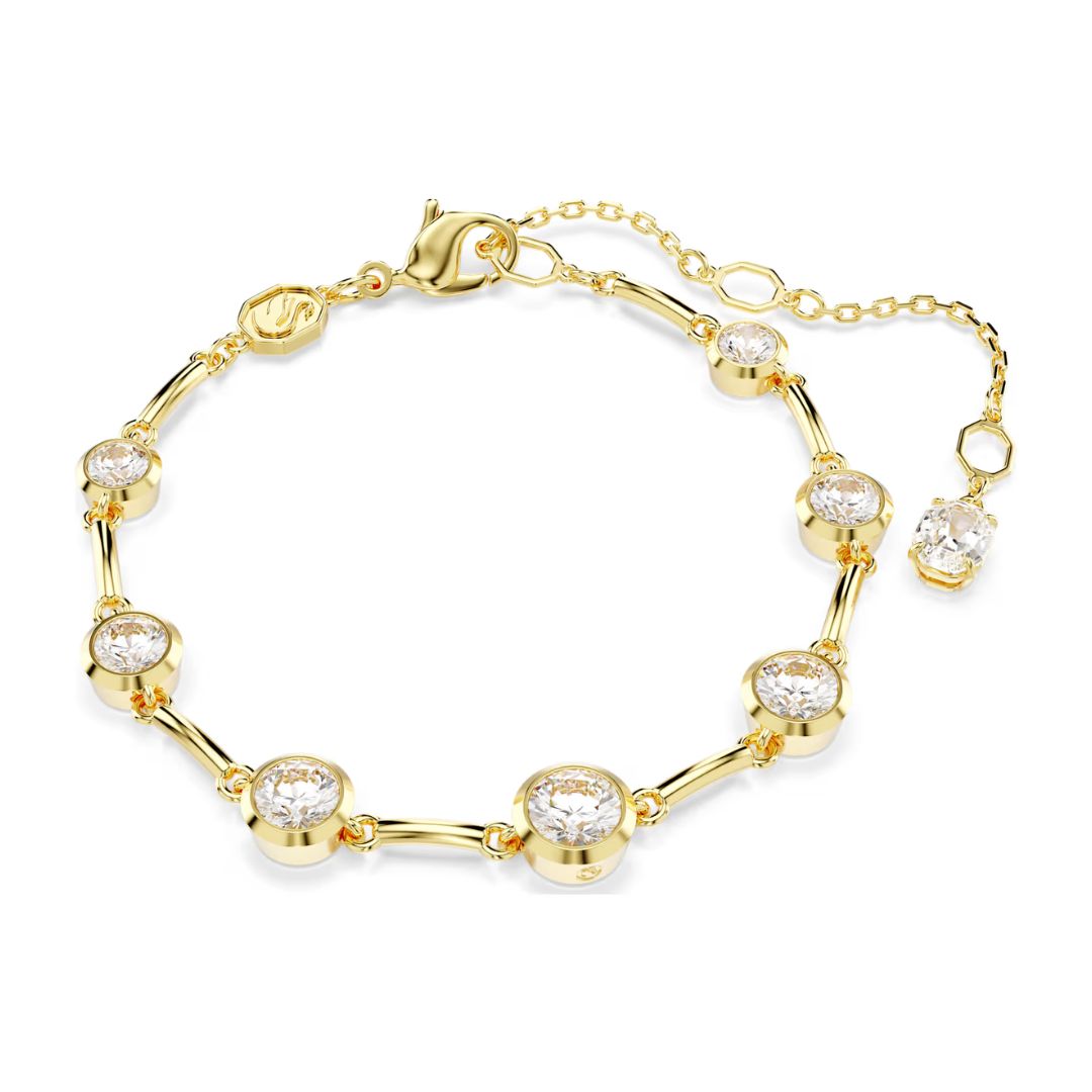 Swarovski Imber Tennis rannekoru, keltakullanväri ja kirkkaat kristallit, 5705465