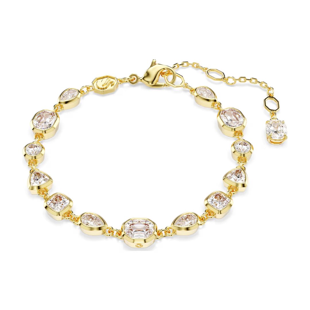 Swarovski Imber Tennis rannekoru, keltakullanväri ja kirkkaat kristallit, 5705471