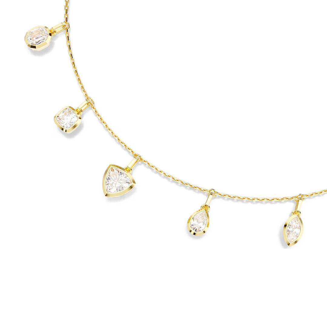 Swarovski Imber kaulakoru, keltakullanväri ja kirkkaat kristallit, 5705463