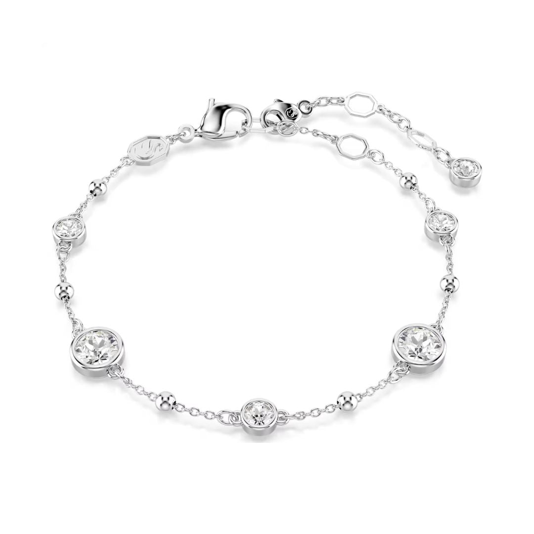 Swarovski Imber rannekoru, vaalea metalli ja kirkkaat kristallit, 5696079
