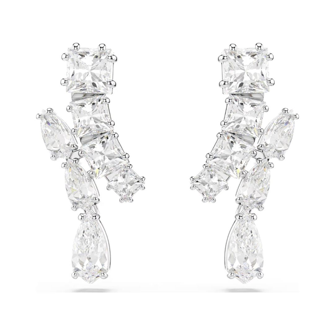 Swarovski Matrix korvakorut, vaalea metalli ja kirkkaat zirkonit 5700418