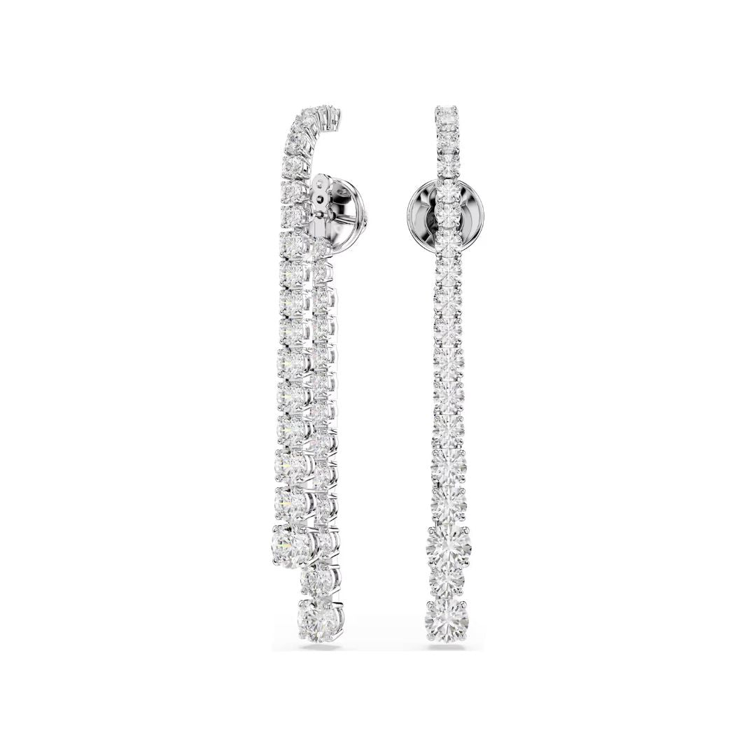 Swarovski Matrix korvakorut, vaalea metalli ja kirkkaat zirkonit 5709257