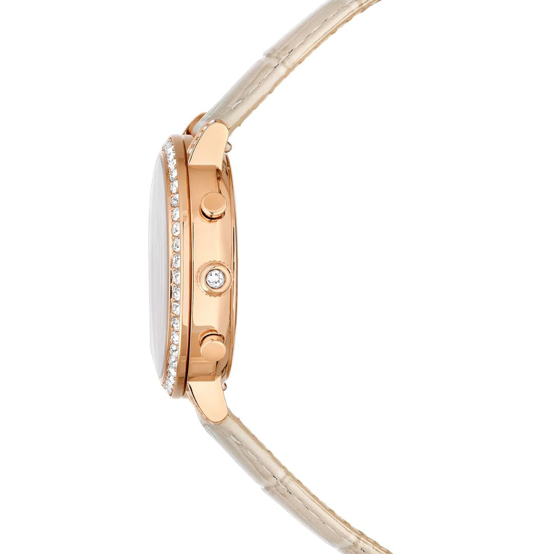 Swarovski Matrix rannekello, ruusukullanvärinen ja kirkkaat kristallit, 5702849