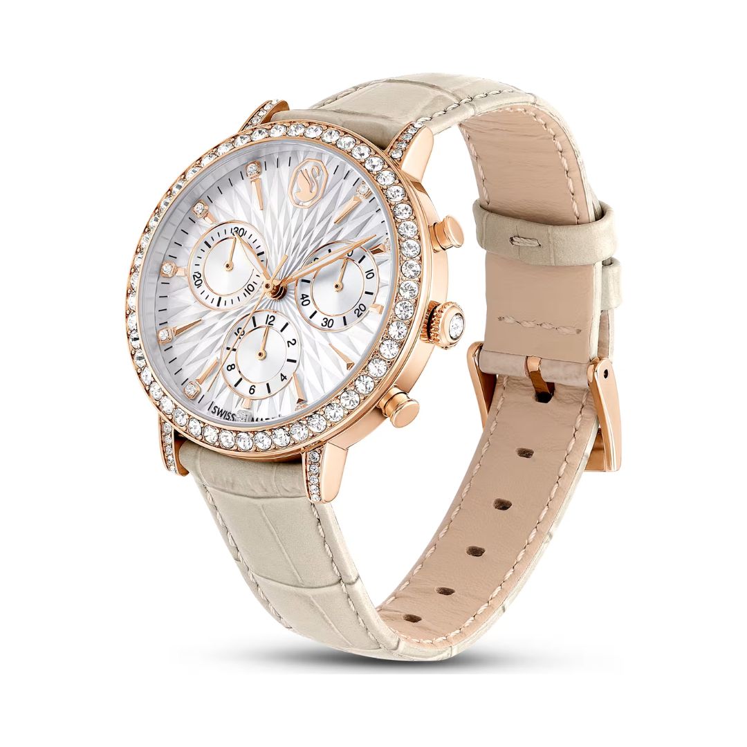 Swarovski Matrix rannekello, ruusukullanvärinen ja kirkkaat kristallit, 5702849