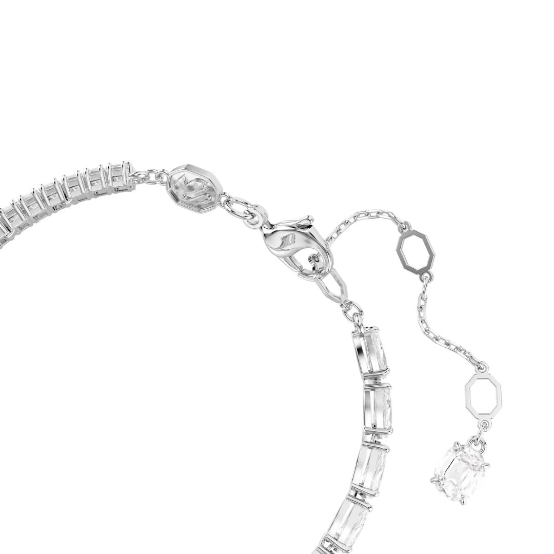 Swarovski Matrix rannekoru, vaalea metalli ja kirkkaat kristallit 5693154