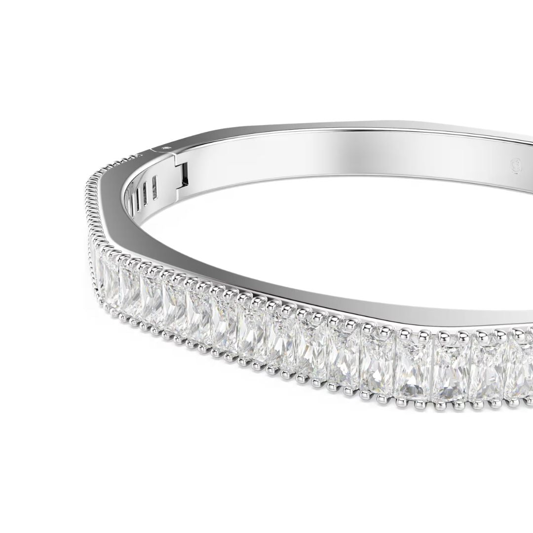 Swarovski Matrix rannekoru, vaalea metalli ja kirkkaat kristallit 5705784