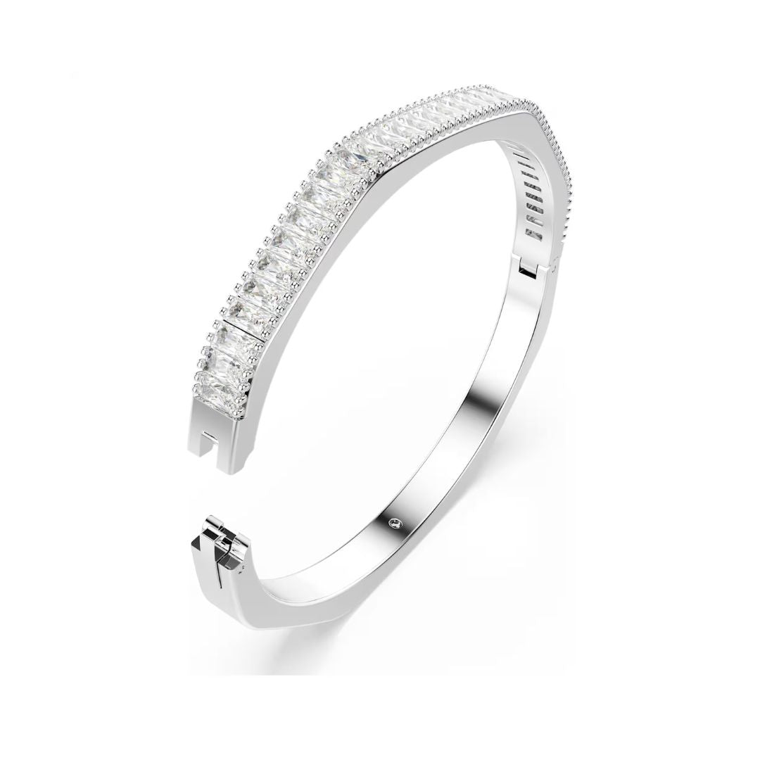 Swarovski Matrix rannekoru, vaalea metalli ja kirkkaat kristallit 5705784