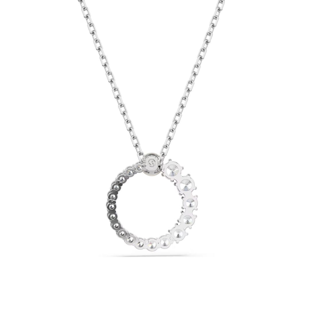 Swarovski Matrix riipus, vaalea metalli ja kirkkaat kristallit 5688751