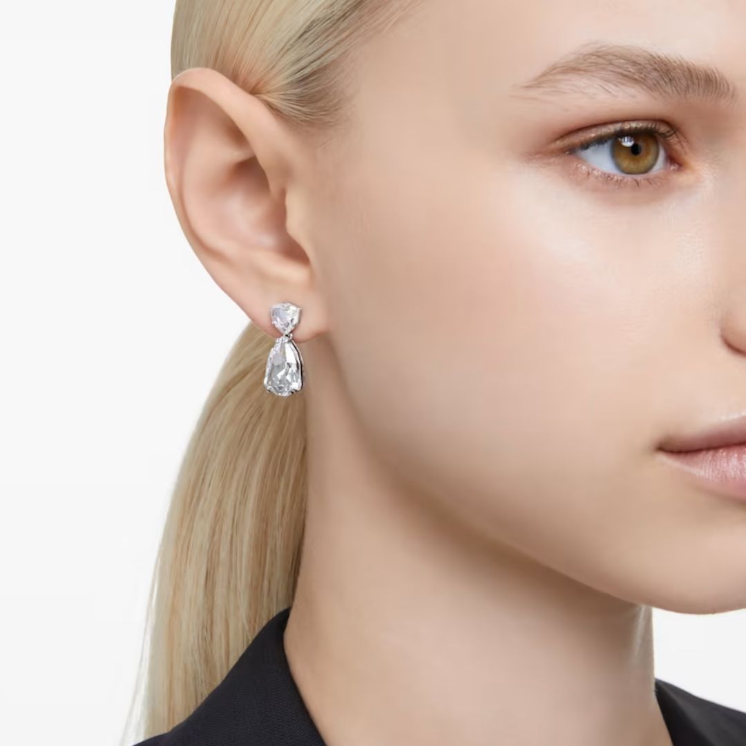 Swarovski Mesmera korvakorut, vaalea metalli ja kirkkaat kristallit 5661683