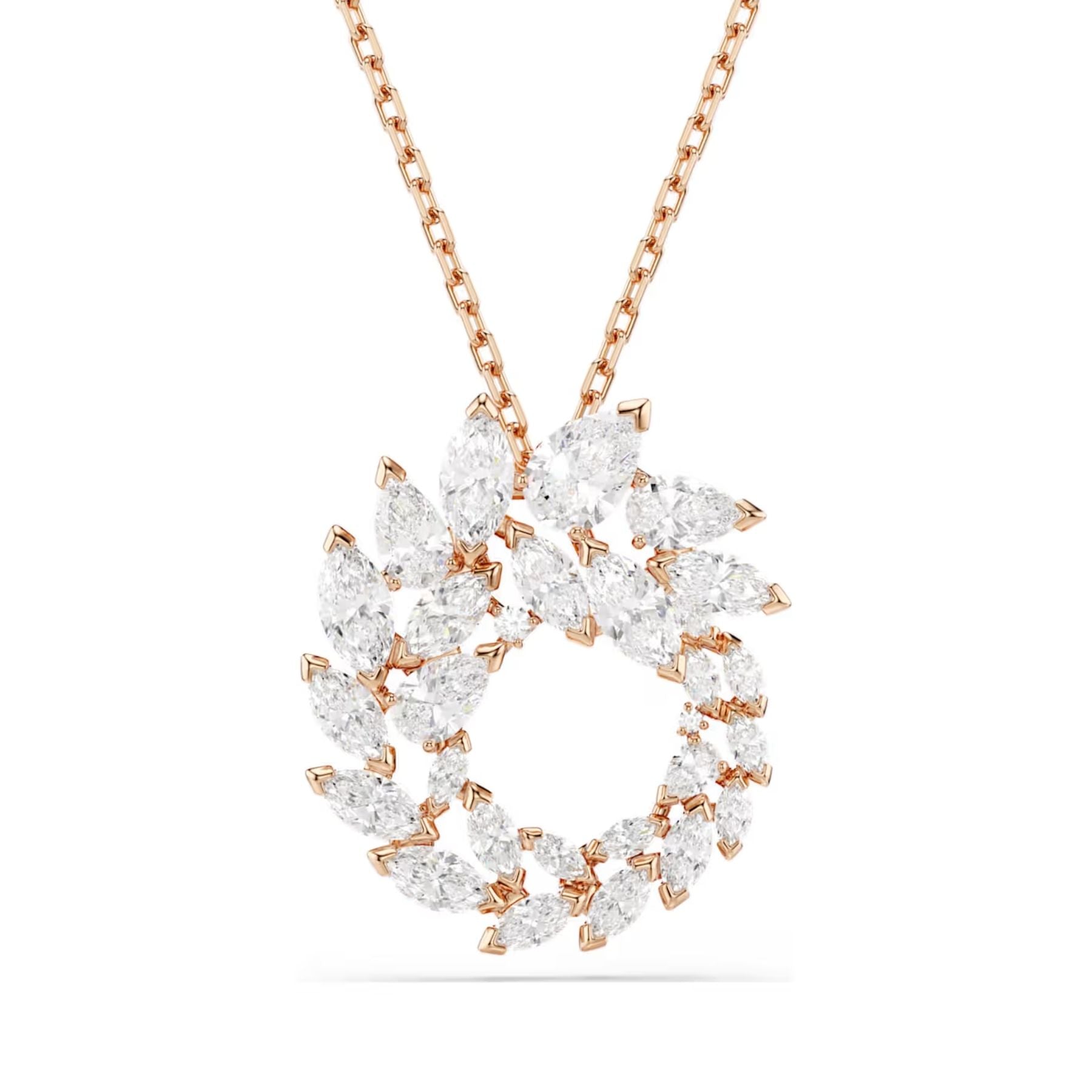 Swarovski Mesmera Pendant, Rose Gold Plated and Clear Zirconias, 57641