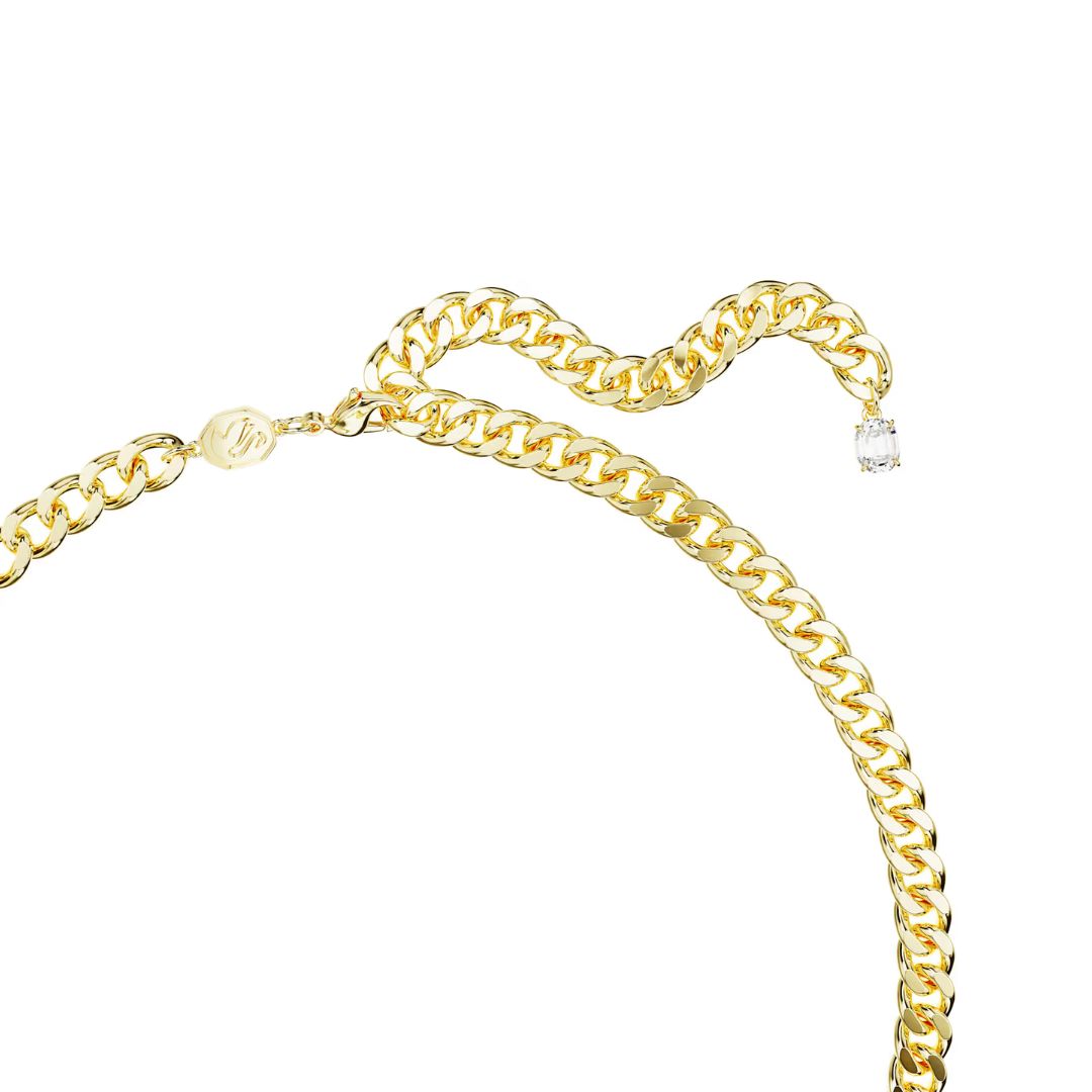Swarovski Millenia kaulakoru, keltakullanväri ja vihreät kristallit 5671255