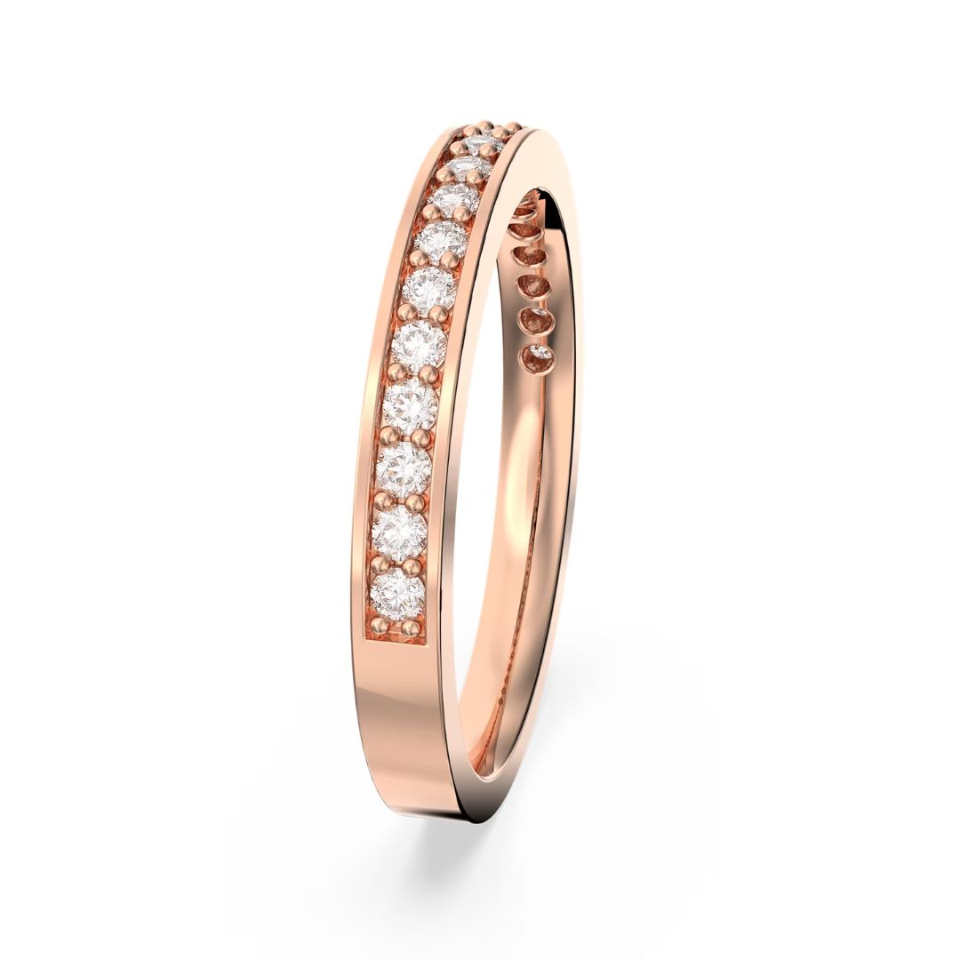 Swarovski Rare sormus, ruusukullanväri ja kirkkaat kristallit, 5032898