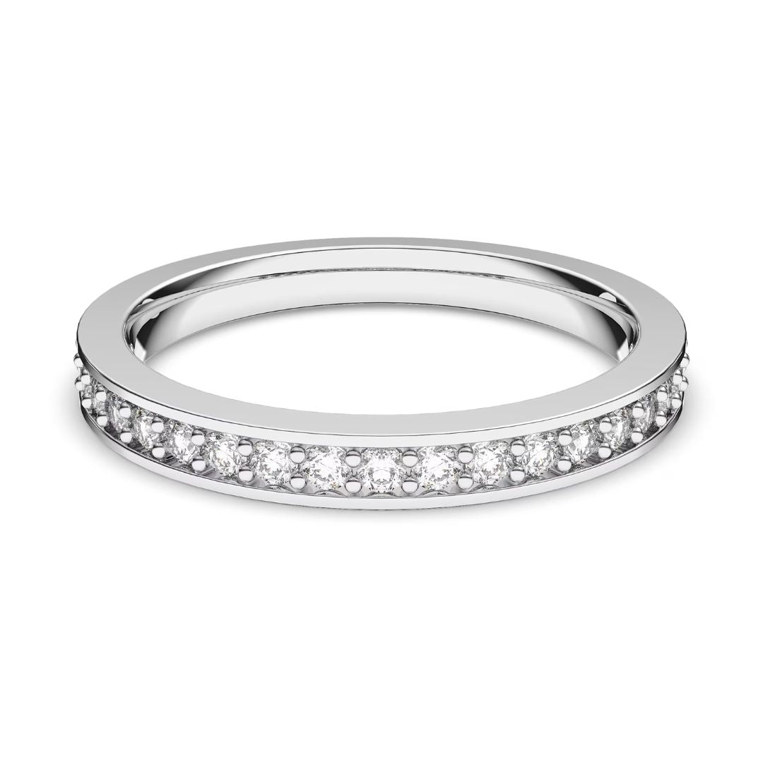 Swarovski Rare sormus, vaalea metalli ja kirkkaat kristallit, 1121065