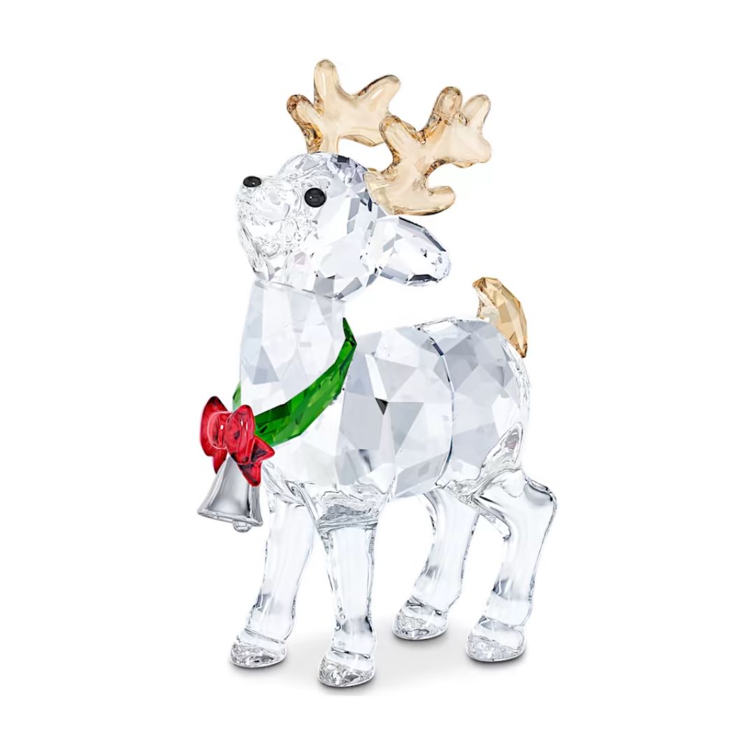 Swarovski Santa's Reindeer Crystal Figure 5532575