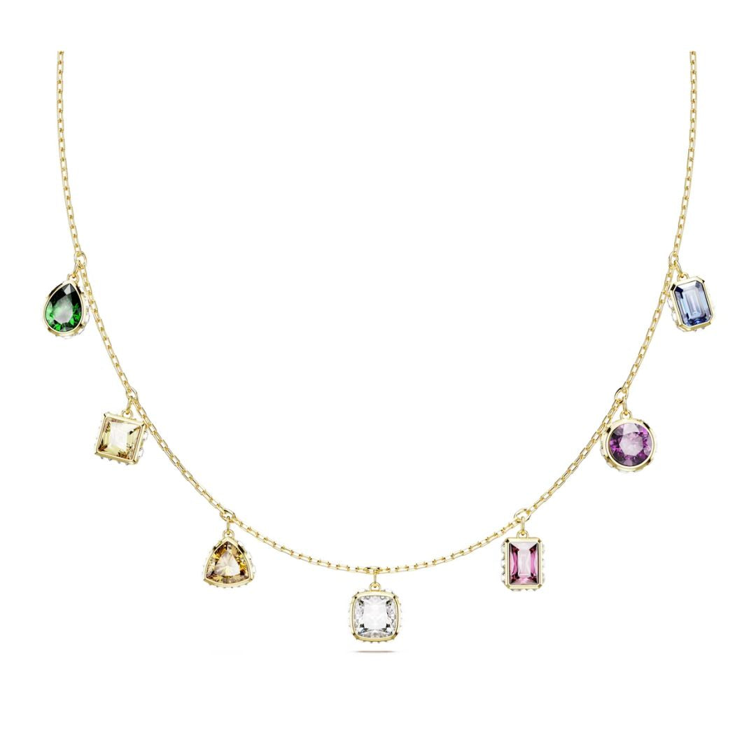 Swarovski Stilla kaulakoru, keltakullanväri ja eriväriset kristallit 5662918