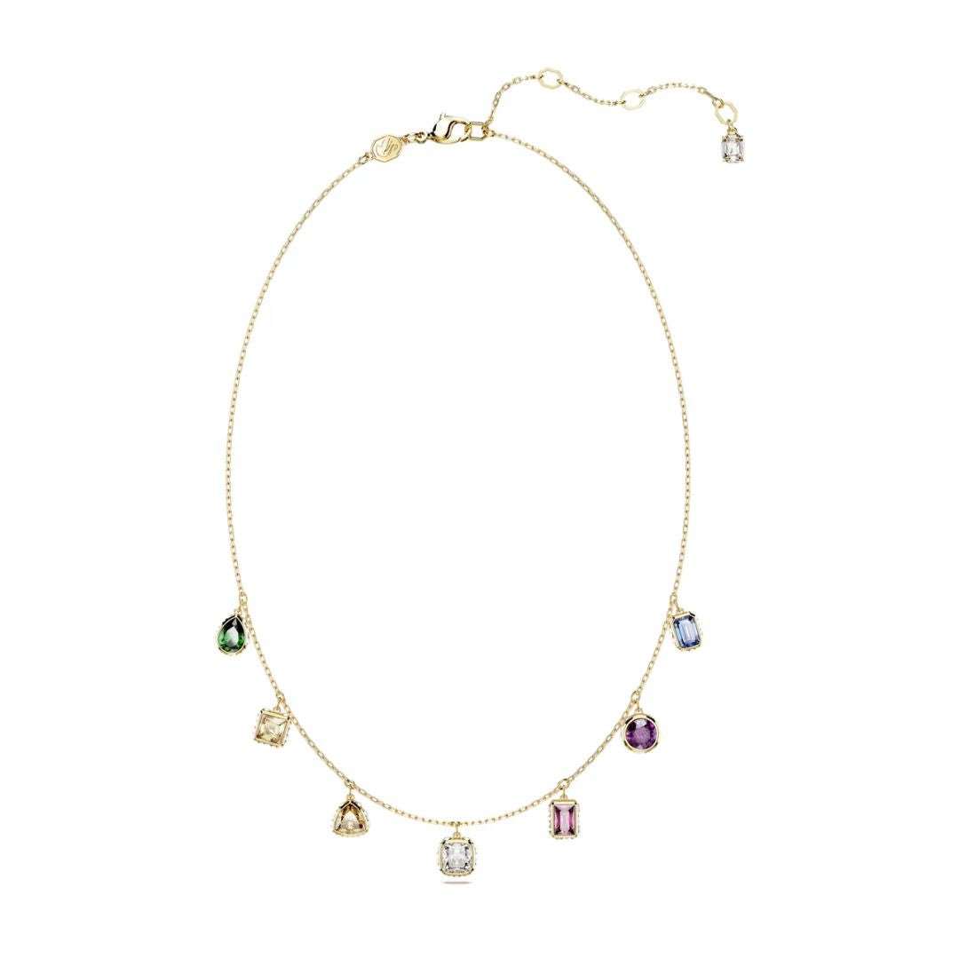 Swarovski Stilla kaulakoru, keltakullanväri ja eriväriset kristallit 5662918