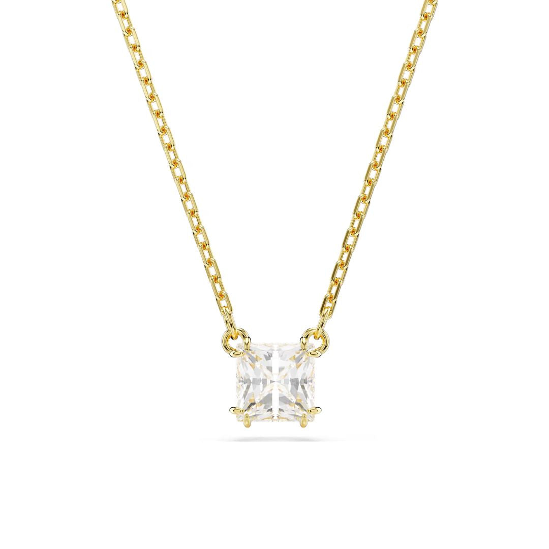 Swarovski Still Pendant, Yellow Gold-Tone and White Zirkonia 5693153