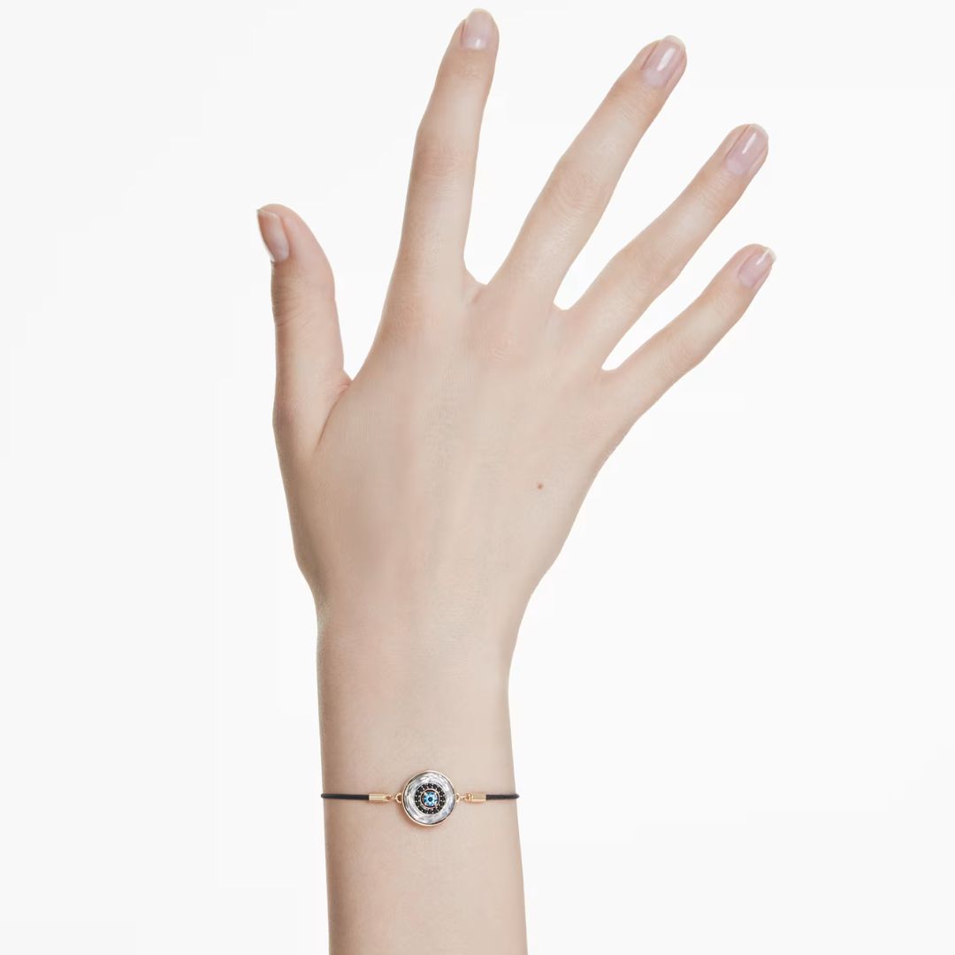 Swarovski Symbolica Evil eye, keltakullanväri ja eri väriset kristallit, 5692167