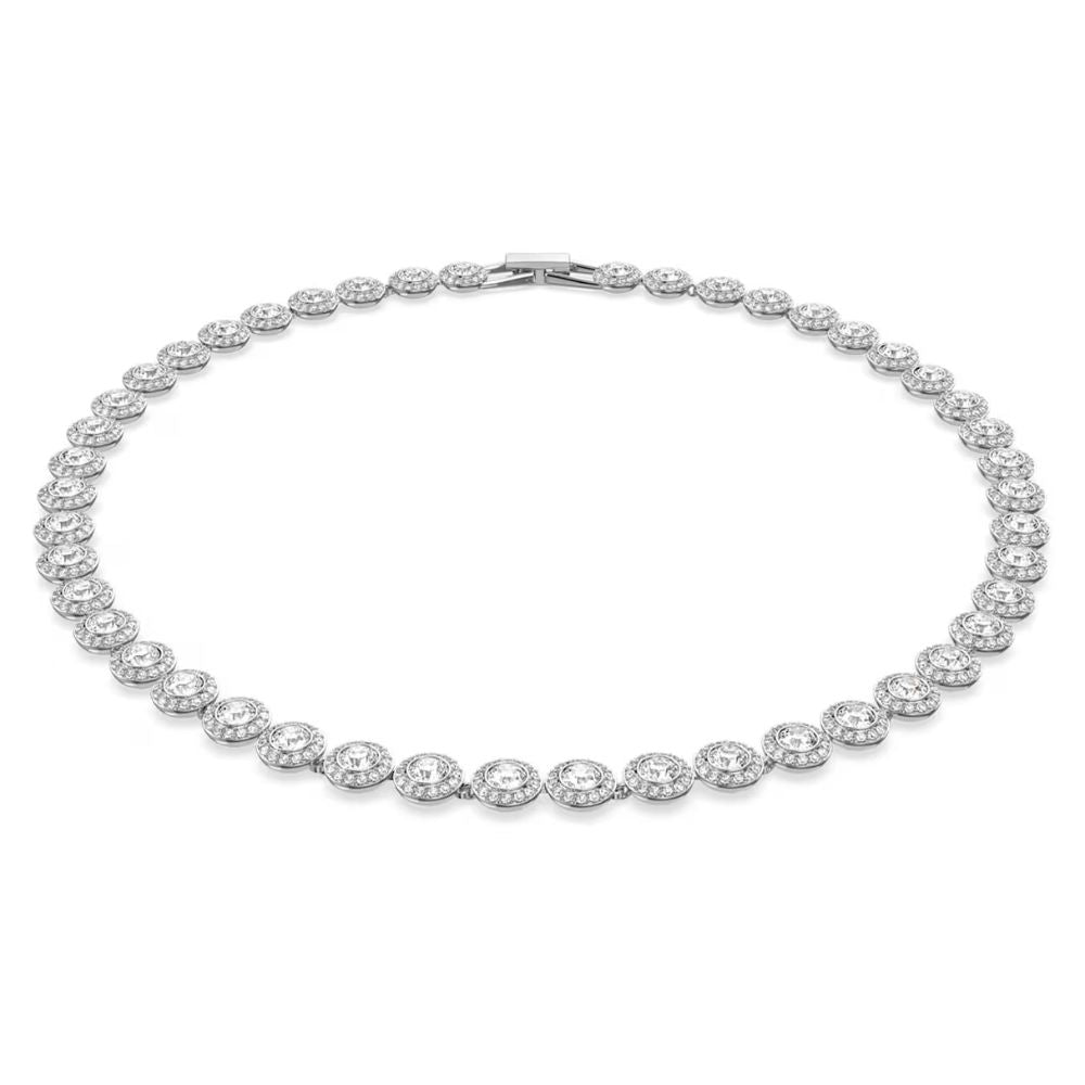 Swarovski Una Angelic crystal necklace, white