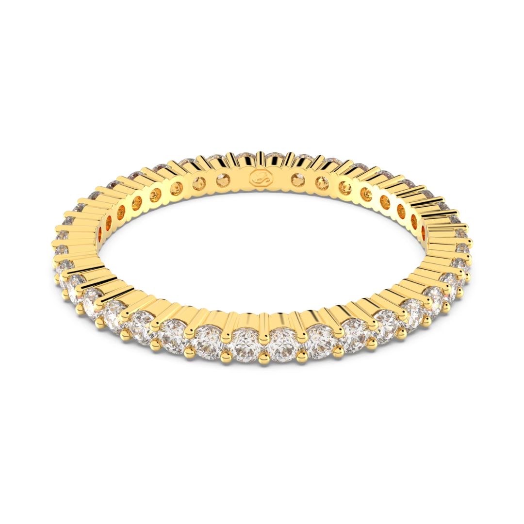 Swarovski Vittore sormus, keltakullanväri ja kirkkaat kristallit, 5656293