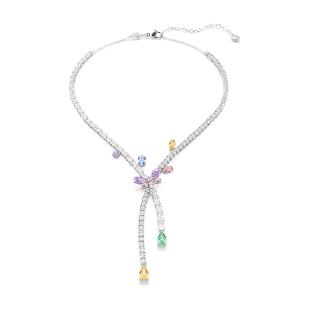 Swarovski x Ariana Grande Dragonfly Necklace With Multicoloured Crysta